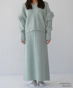 画像をギャラリービューアに読み込む, 2way Fringe Knit Set-Up
