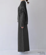 画像をギャラリービューアに読み込む, 2way Fringe Knit Set-Up
