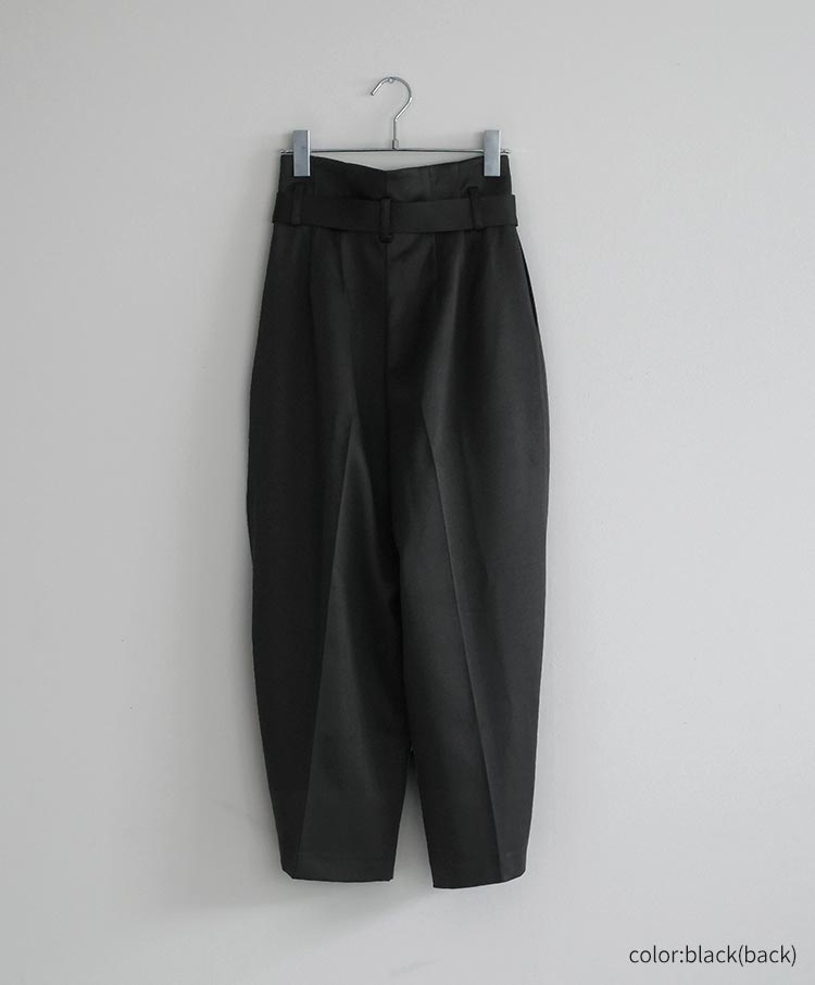 Belted Satin Pants