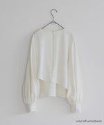 画像をギャラリービューアに読み込む, Drape Blouse

